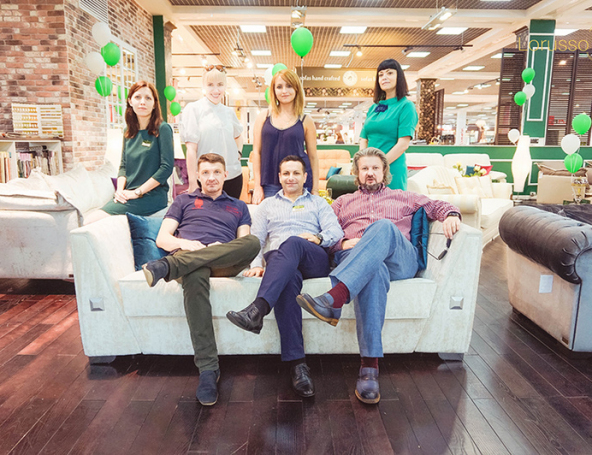 «Lorusso divani» в Москве!