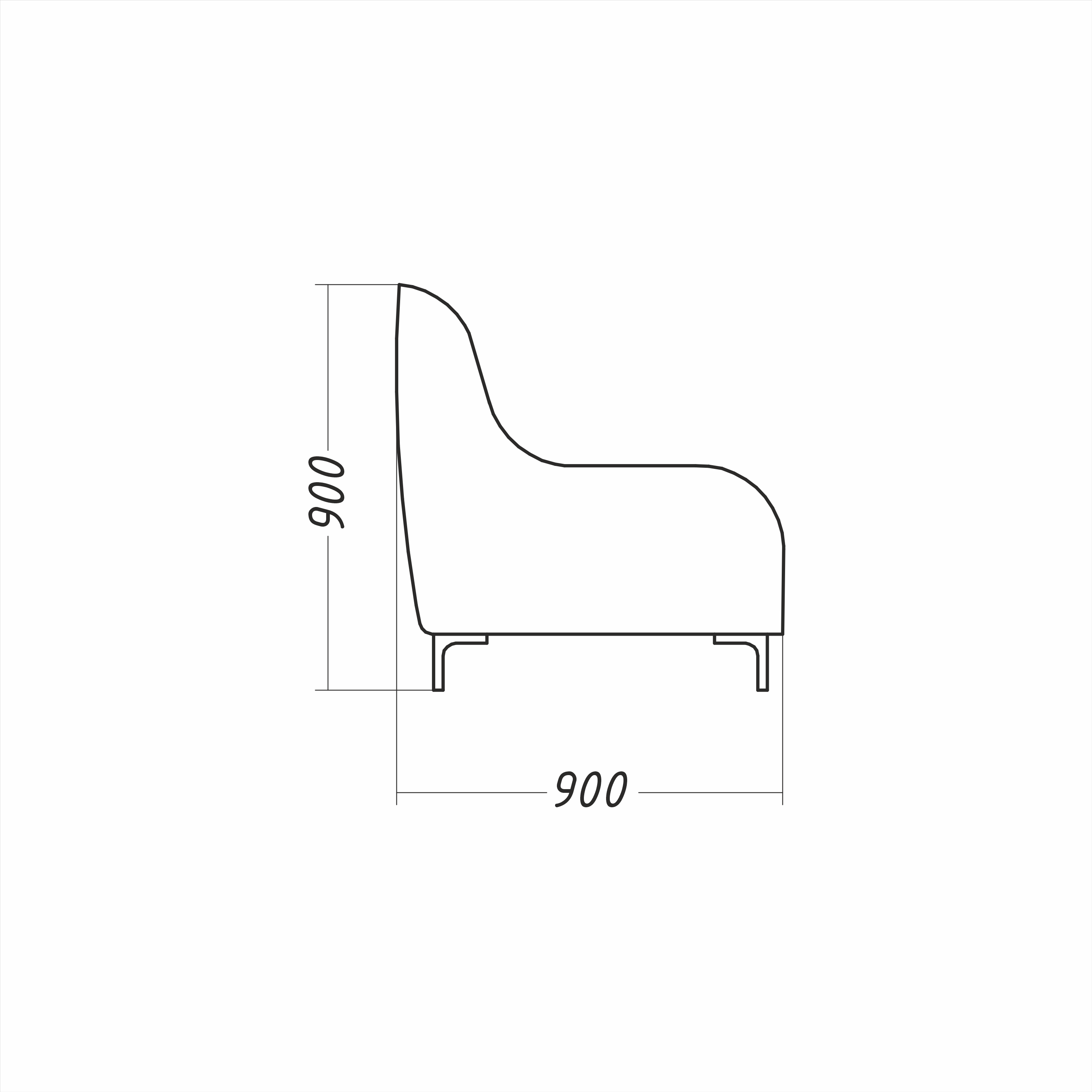 Кресло одноместное